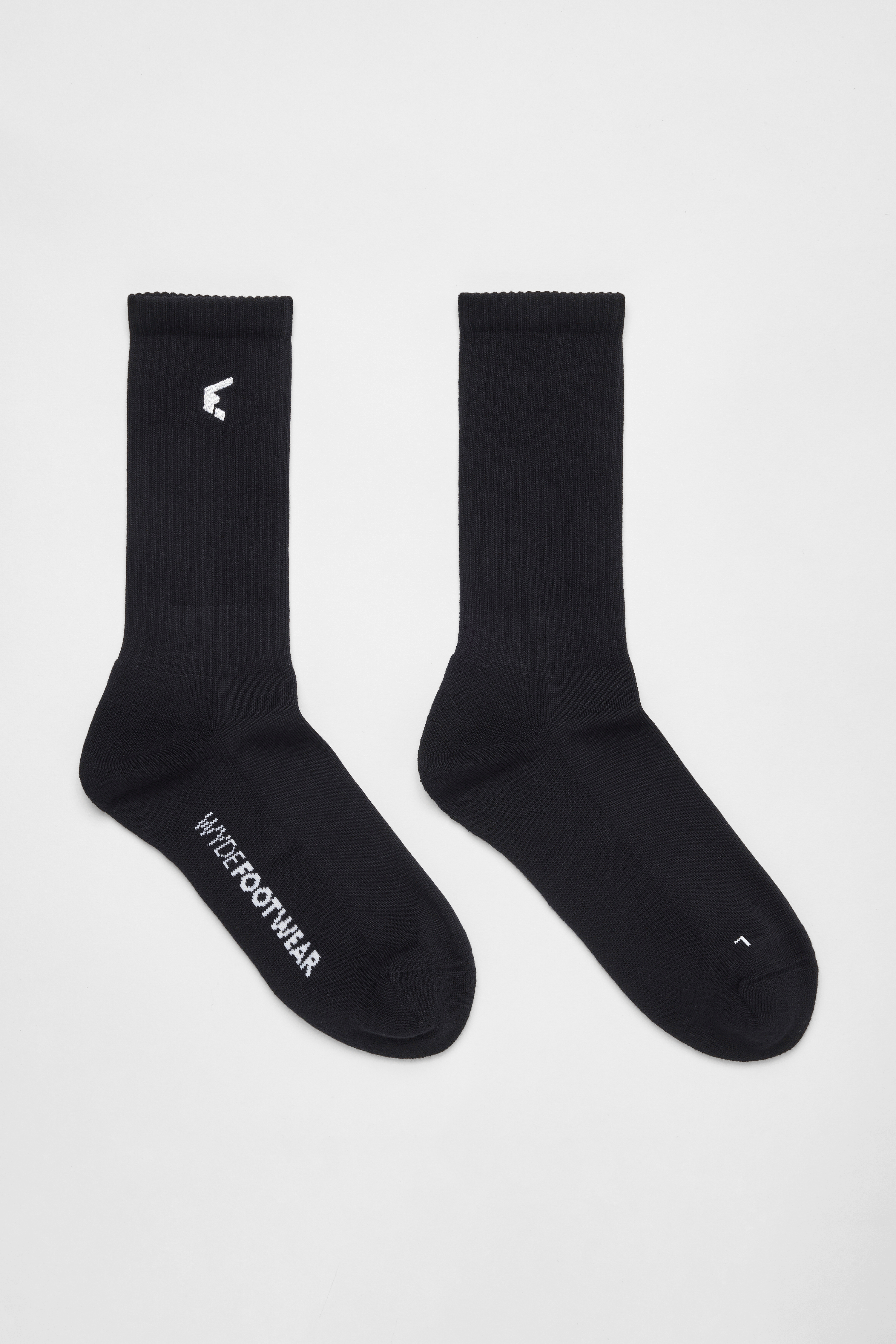 Anatomische Socken Signature Embroidered Black