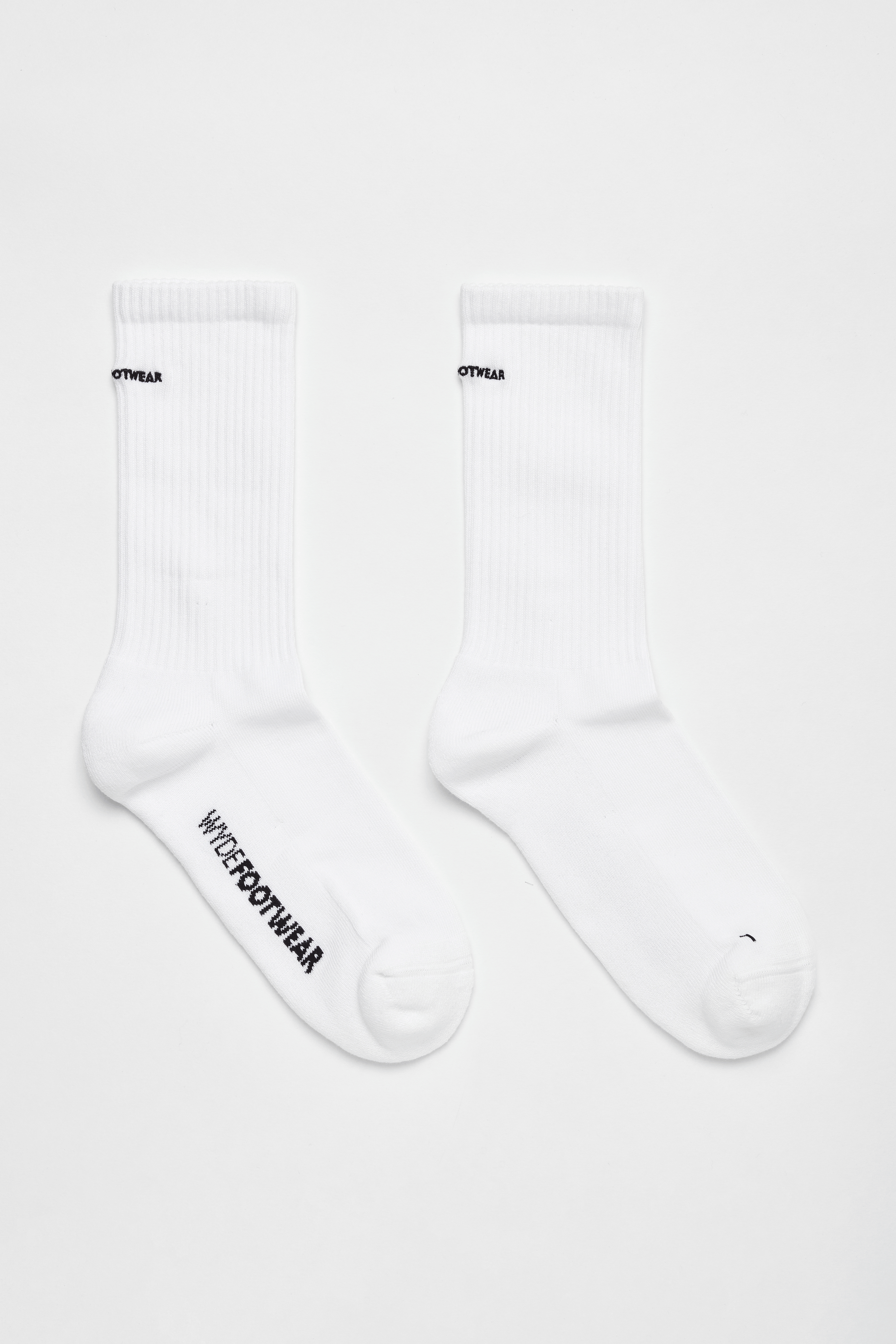 Anatomische Socken Signature Embroidered White