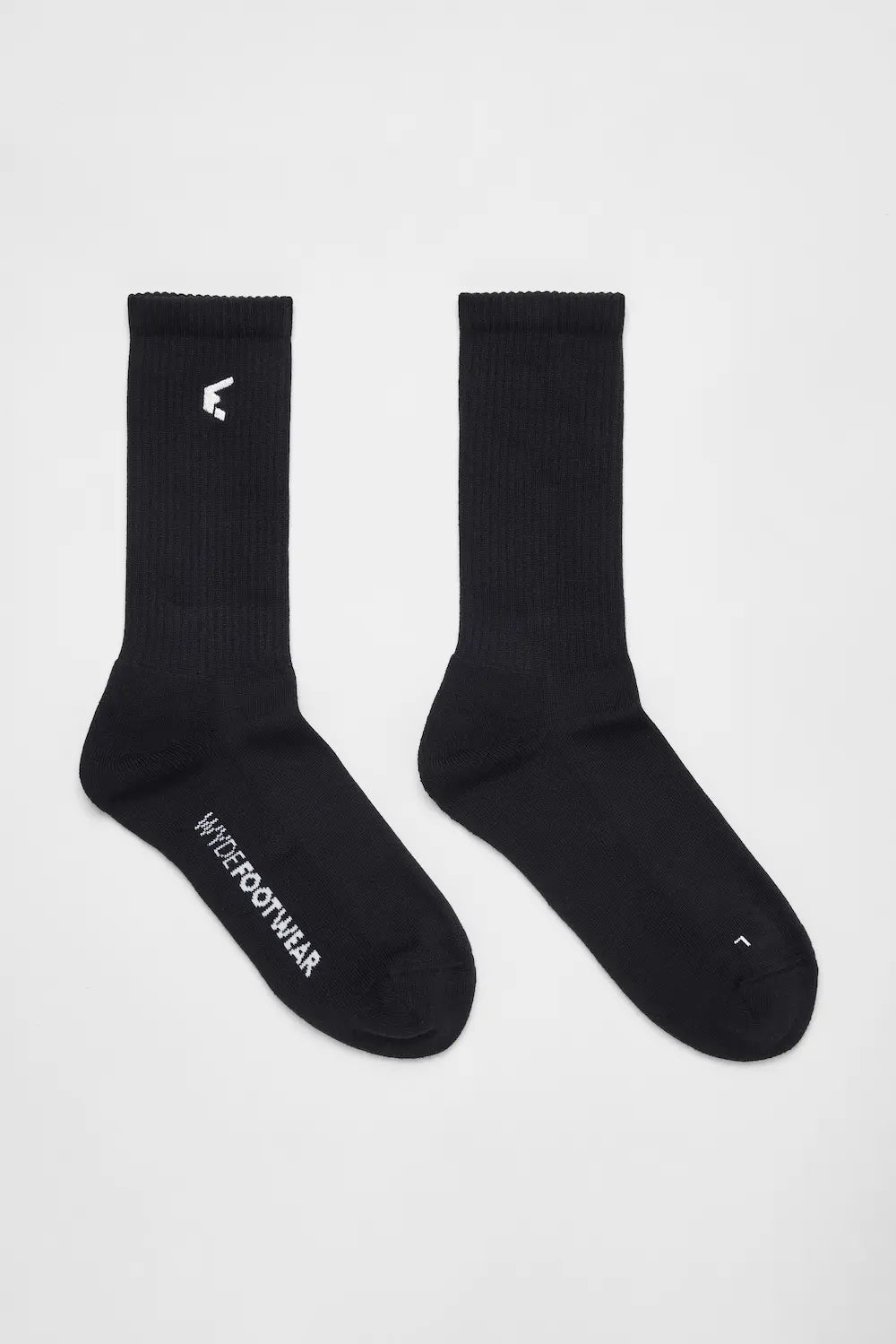 Anatomic Socks Signature Embroidered Black – WYDE FOOTWEAR®