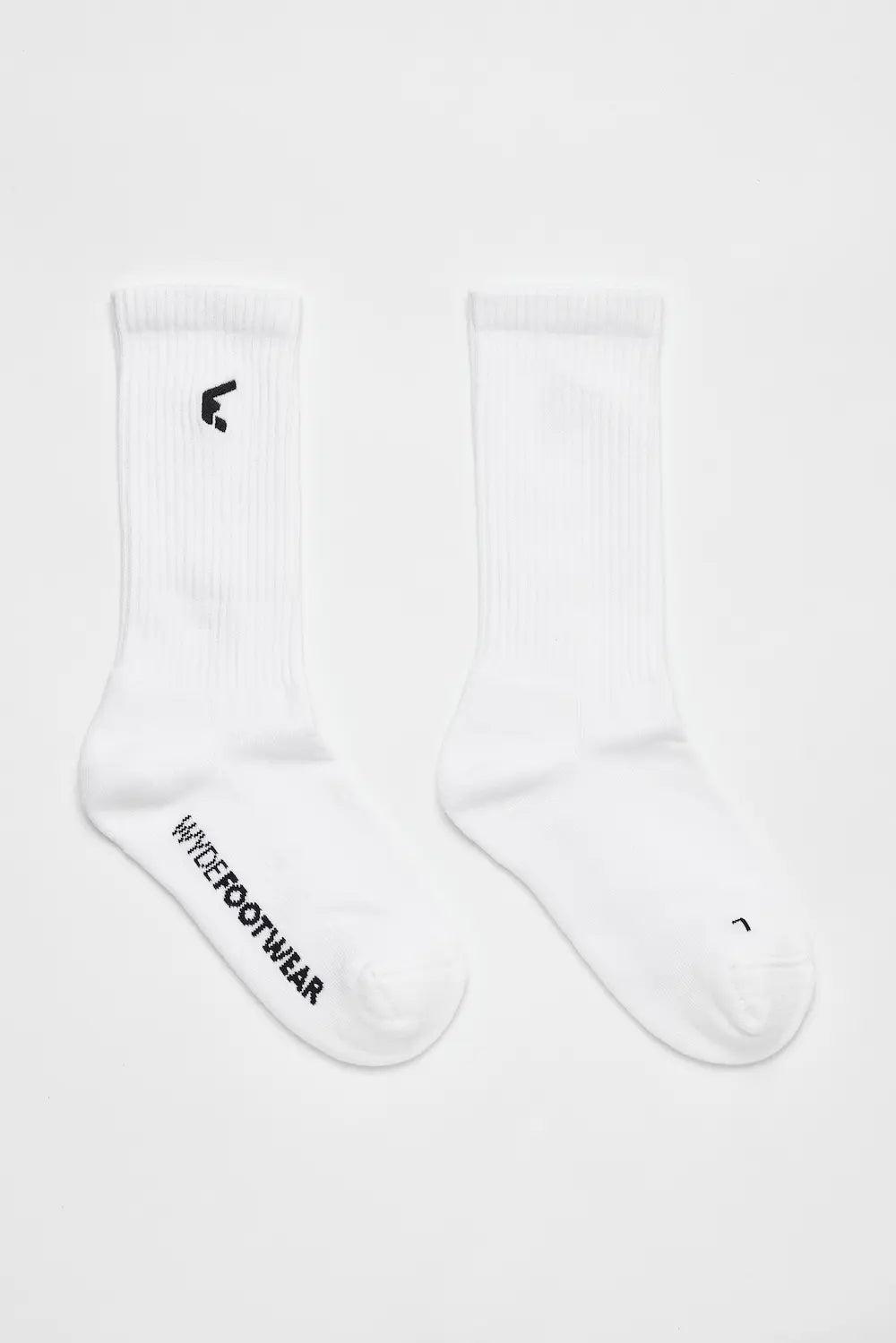 Anatomic Socks Back Embroidered White